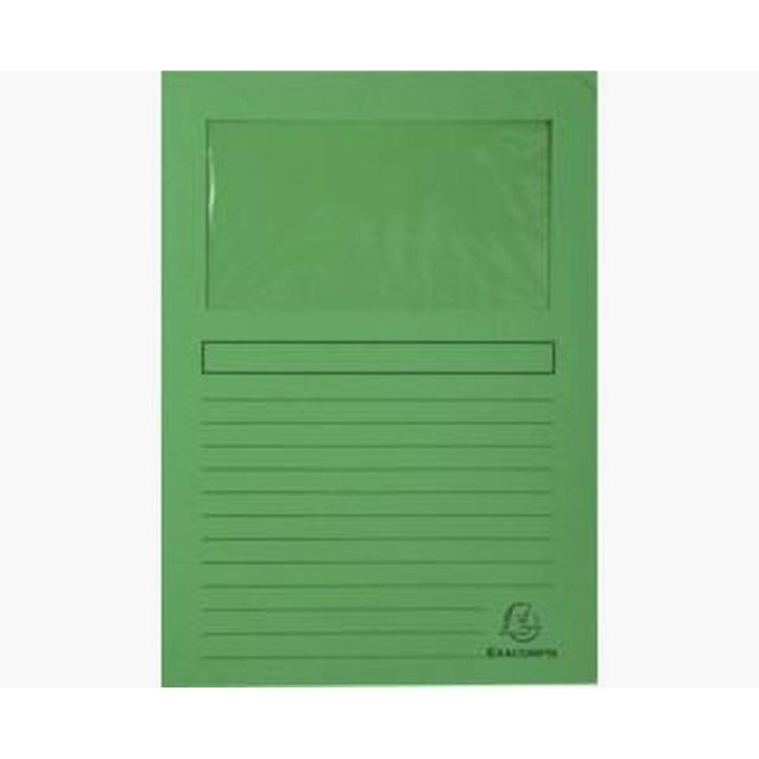 Set de Subcarpetas Exacompta A4 100 Piezas (4 Unidades) 1 Set de Subcarpetas Exacompta A4 100 Piezas (4 Unidades) 1