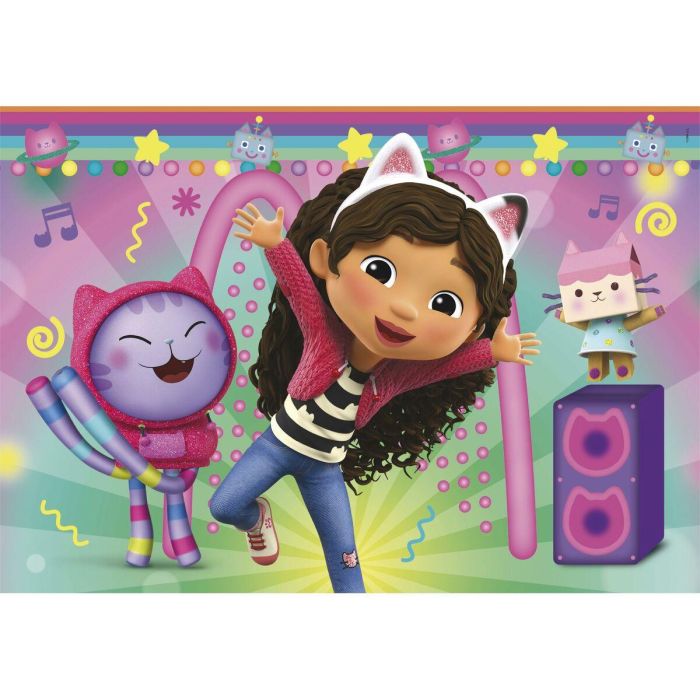 Clementoni Puzzle La Casa de Muñecas de Gabby 2x60pzs Tamaño 26,8x18,3cm 4 Clementoni Puzzle La Casa de Muñecas de Gabby 2x60pzs Tamaño 26,8x18,3cm 4