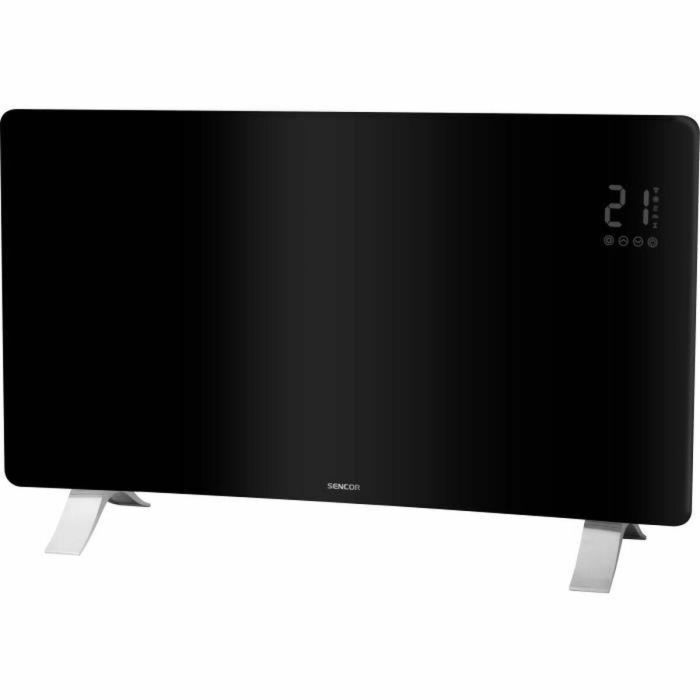 Radiador de cristal Wi-Fi inteligente - SENCOR - SCF 4741BK - 2400 W - 2 niveles - Termostato - Negro 4 Radiador de cristal Wi-Fi inteligente - SENCOR - SCF 4741BK - 2400 W - 2 niveles - Termostato - Negro 4