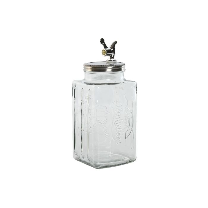 Dispensador Bebidas Basicos DKD Home Decor Transparente 13.5 x 32.5 x 13 cm 4