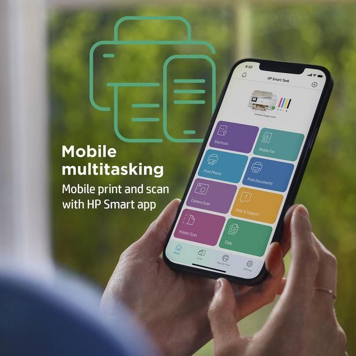 HP ENVY Inspire 7920e Impresora Multifunción Inalámbrica para Hogar, Compatible con HP+ y Fotos/Documentos 4