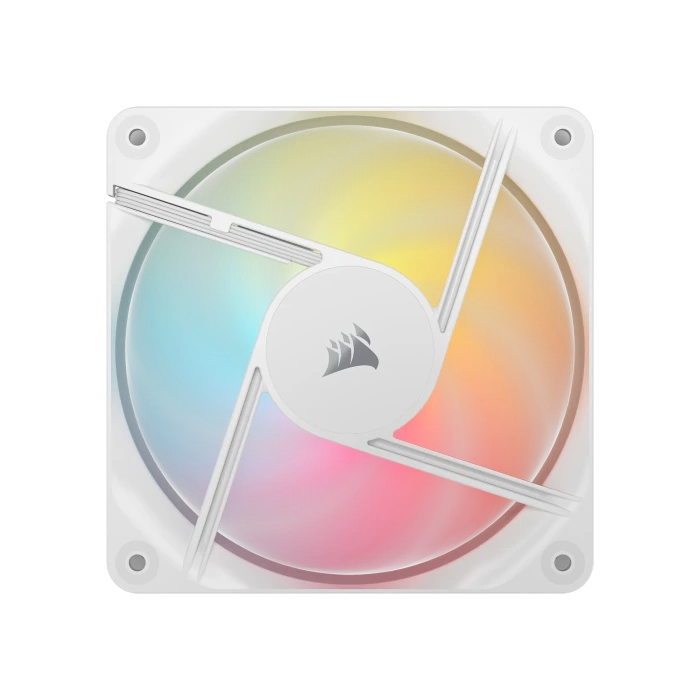 Corsair Ventilador RS120-R ARGB 12 cm Blanco 3 piezas CO-9050197-WW