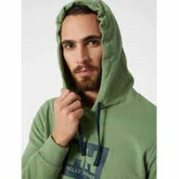 Sudadera con Capucha Hombre Helly Hansen 53289 406  Verde 1
