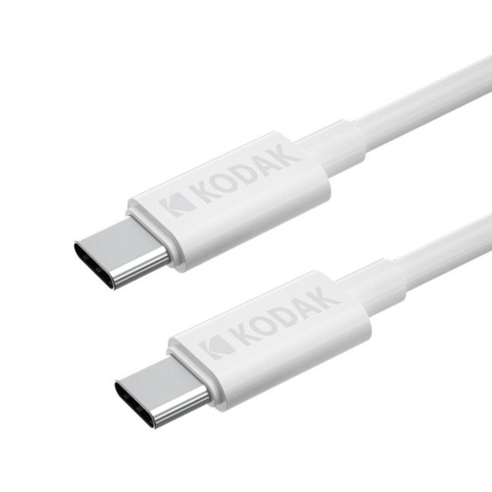 Cable USB-C a USB Kodak 30425972 Blanco Multicolor 1 m