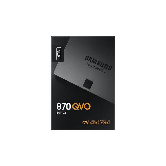 Samsung MZ-77Q4T0BW Unidad SSD Interna 870 QVO 4TB 2.5'' SATA III QLC para PC 5 Samsung MZ-77Q4T0BW Unidad SSD Interna 870 QVO 4TB 2.5'' SATA III QLC para PC 5