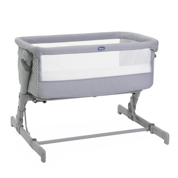 Cuna colecho CHICCO Next2Me GO - Compacta - Plegable - Reclinable - 6 niveles de altura - Gris claro 1 Cuna colecho CHICCO Next2Me GO - Compacta - Plegable - Reclinable - 6 niveles de altura - Gris claro 1