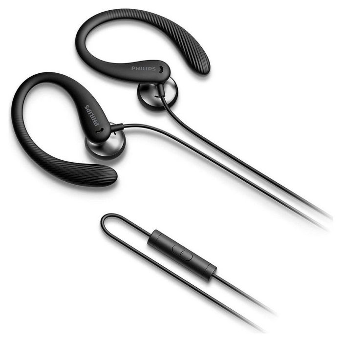 Auriculares deportivos Philips Negro 4 Auriculares deportivos Philips Negro 4