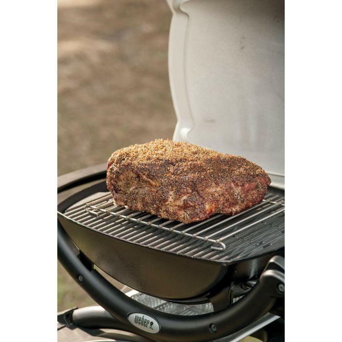 WEBER Barbacoa de gas Q 1000 Soporte Parrilla de gas 3