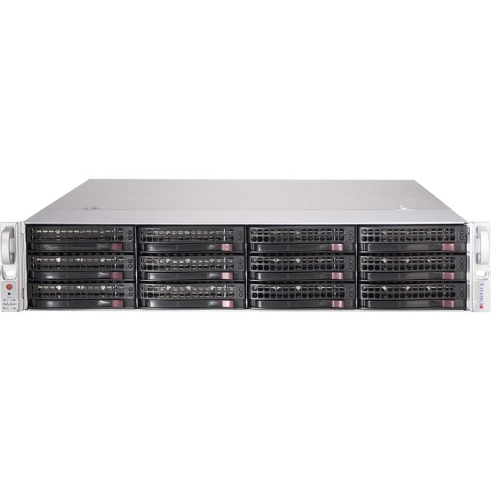 2HE Supermicro Gehäuse SuperChassis 2U CSE-826BE1C-R609JBOD 1