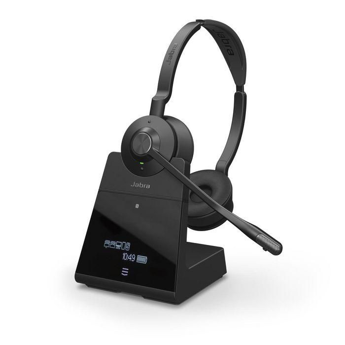 Jabra 40Hz-16kHz, Stereo, Bluetooth 5.0, 13 h, RJ-9, RJ-45, DECT, Micro-USB, 150 m, Black Jabra 40Hz-16kHz, Stereo, Bluetooth 5.0, 13 h, RJ-9, RJ-45, DECT, Micro-USB, 150 m, Black