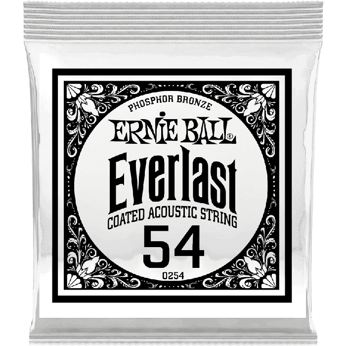 Ernie Ball Cuerda Acústica Everlast Coated Phosphor/Bronze 054
