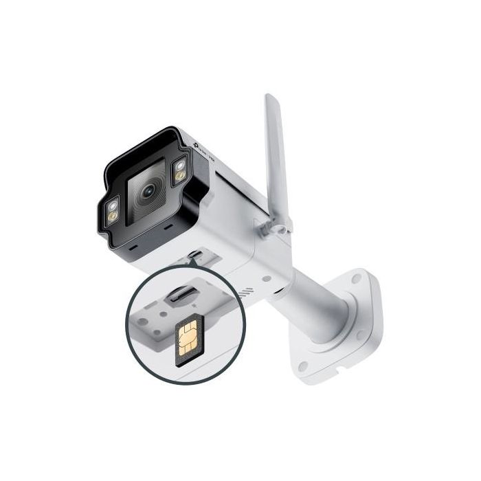 TP-Link INSIGHT S345-4G Cámara de seguridad IP Bullet Exterior 4MP 2688x1520 Pixeles Visión Nocturna Color 4G 3 Puertos LAN Pared 3