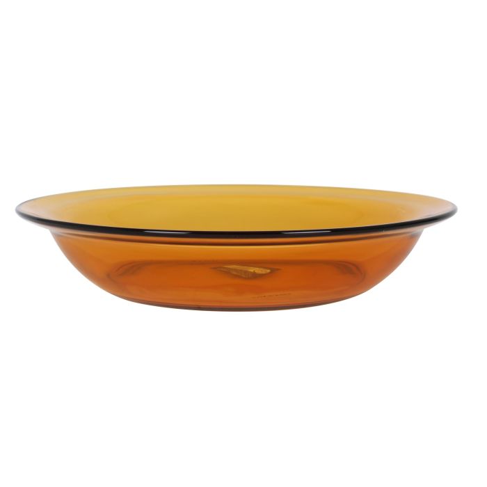 Duralex Fuente Onda Lys Ámbar Ø28 cm (12 Unidades) 1