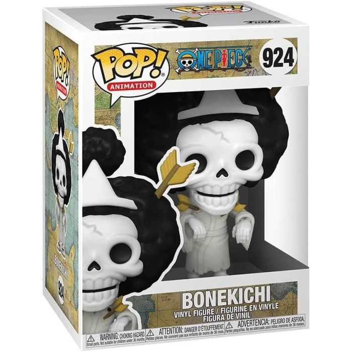 Funko Pop Animación One Piece Brook - Figura de Vinilo de 9 cm 2