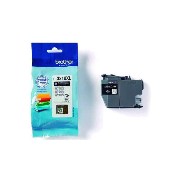 Cartucho Inkjet Brother Lc-3219Xlbk Negro Mfc-J5730Dw/J6530Dw/J6930Dw (3.000 Pag.)