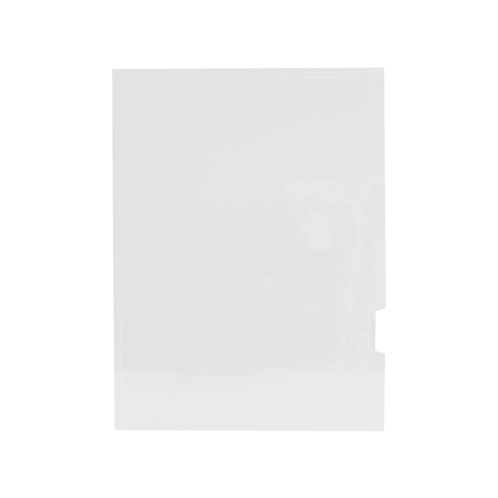 Gio Subcarpeta Cartulina Plastificada Presentación 2 Solapas DIN A4 Blanco 275 g/m² 1