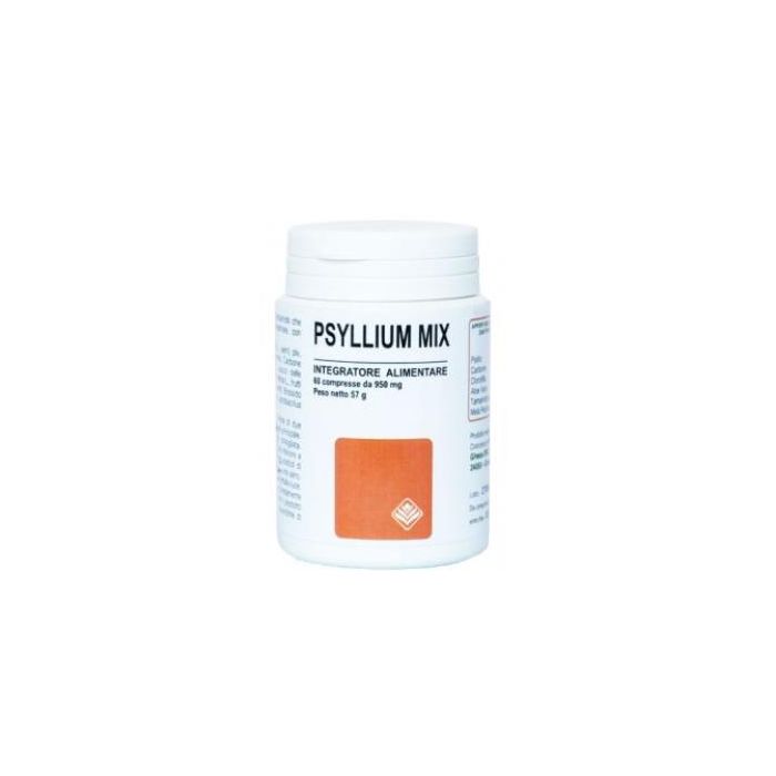 GHEOS Psyllium Mix 90 Cápsulas con Zaragatona, Carbón Vegetal y Shiitake para la Flora Intestinal