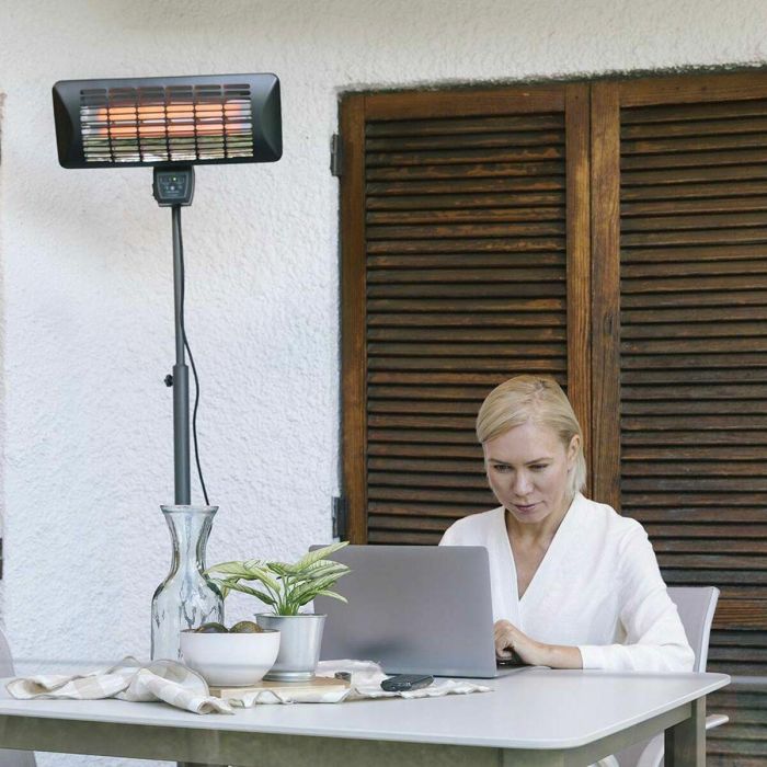 Calefactor Eléctrico de Cuarzo Cecotec Ready Warm 8200 Power Quartz Smart 2000W Gris 2000 W 1