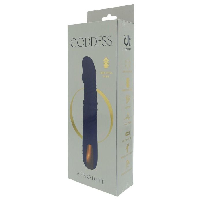 Vibrador Dream Toys Goddess Collection Azul 1 Vibrador Dream Toys Goddess Collection Azul 1