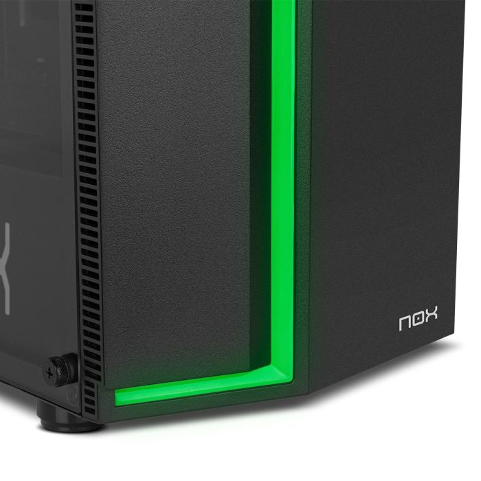 Nox Semitorre Gaming Infinity Gamma Caja Ordenador con Panel Cristal Templado y RGB 7