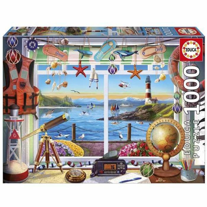 Puzzle 1000 piezas vida en el puerto 2 Puzzle 1000 piezas vida en el puerto 2
