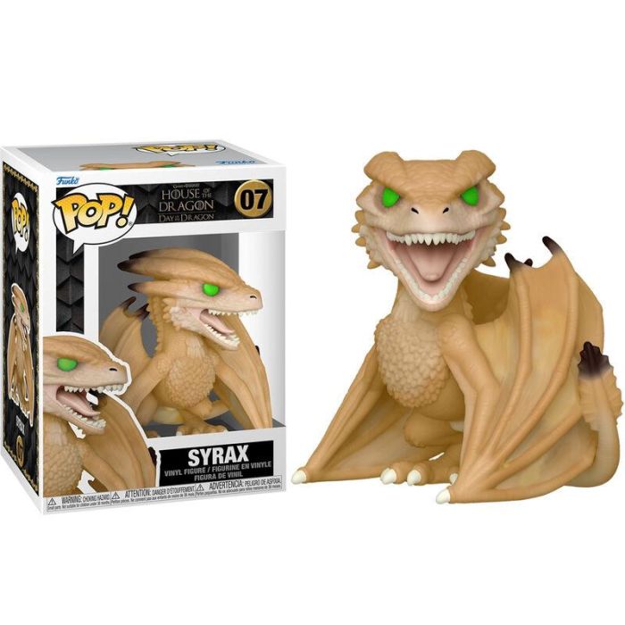 Figura POP Juego de Tronos La Casa del Dragon Syrax 0 Figura POP Juego de Tronos La Casa del Dragon Syrax 0