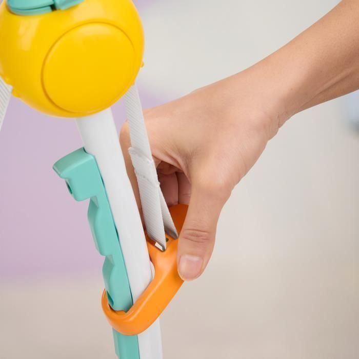 Bright Starts BRI17513 - Disney Baby Stitch - Área de Juegos para Bebés con 10 Juguetes Interactivos, Hamaca Evolutiva y Giro 360° 3