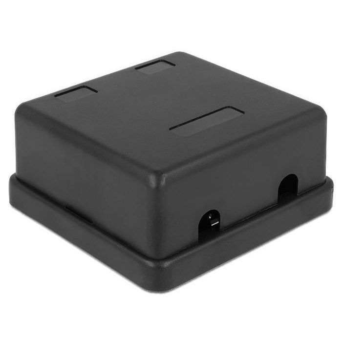 Noname KEYSTONE SURFACE MOUNTED BOX 2 PORT BLACK 1 Noname KEYSTONE SURFACE MOUNTED BOX 2 PORT BLACK 1