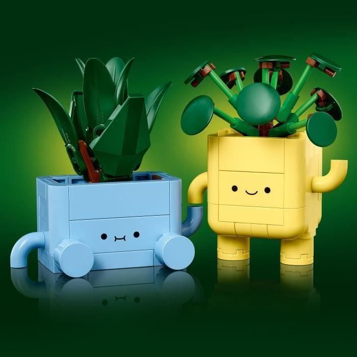 LEGO 10349 Botanicals Plantas Felices Set de Construcción - Drácena y Pilea con Macetas Intercambiables para Decoración 3 LEGO 10349 Botanicals Plantas Felices Set de Construcción - Drácena y Pilea con Macetas Intercambiables para Decoración 3