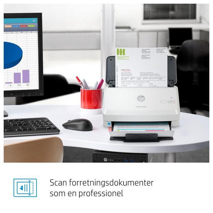 HP ScanJet Pro 2000 s2 Escáner de Alimentación de Hojas Dúplex Rápido ADF 50 Páginas Velocidad 35 ppm Uso Diario 3500 Pág. 6 HP ScanJet Pro 2000 s2 Escáner de Alimentación de Hojas Dúplex Rápido ADF 50 Páginas Velocidad 35 ppm Uso Diario 3500 Pág. 6