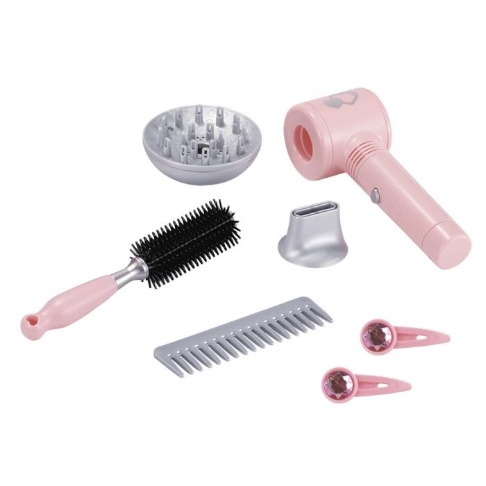 Tachan Set Peluquería Infantil T01072 con Secador de Juguete, Peine y Accesorios, para Niñas +3 Años, Juego Simbólico 1 Tachan Set Peluquería Infantil T01072 con Secador de Juguete, Peine y Accesorios, para Niñas +3 Años, Juego Simbólico 1