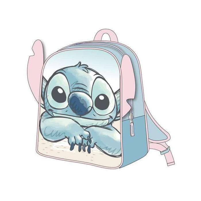 Mochila infantil 3D aplicaciones stitch 22.0 x 27.0 x 1.0 cm