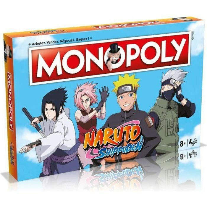 Juego de Mesa Winning Moves MONOPOLY Naruto (FR) 0 Juego de Mesa Winning Moves MONOPOLY Naruto (FR) 0