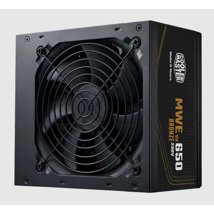 Cooler Master Fuente de Alimentación PC MWE 650W V2 ATX 3.1 650 W 0 Cooler Master Fuente de Alimentación PC MWE 650W V2 ATX 3.1 650 W 0