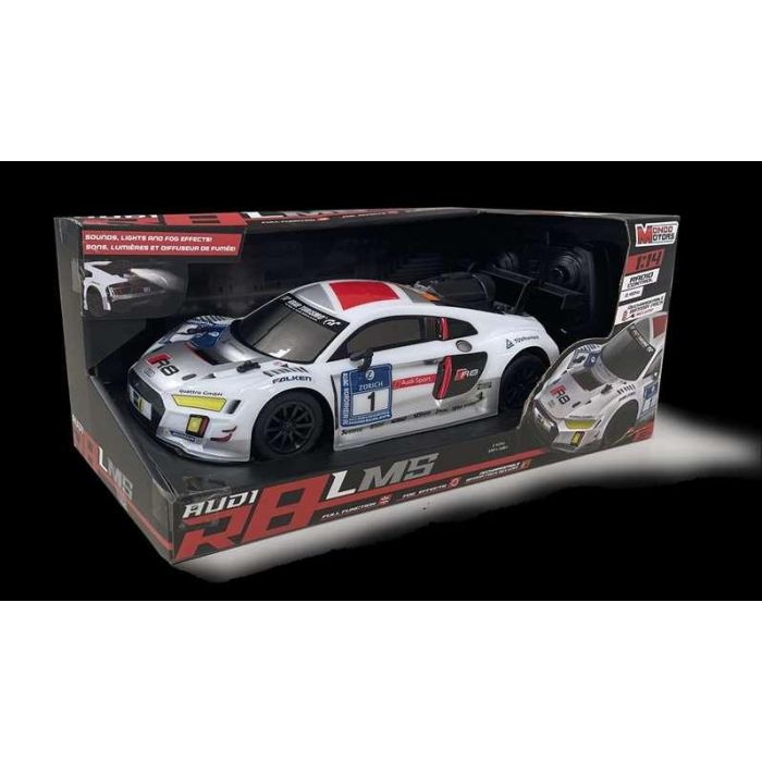 Coche audi r8 fog maker, con luces y sonidos.escala 1:14 1 Coche audi r8 fog maker, con luces y sonidos.escala 1:14 1