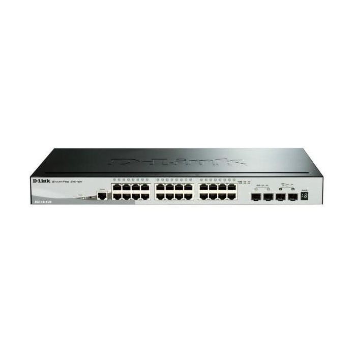 D - link Switch Gestionado L3 DGS-1510-52XMP, 48 Puertos Gigabit Ethernet + 4 Puertos SFP+, Soporte 10G 1