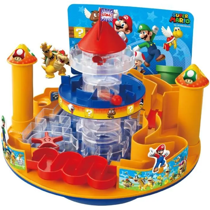 Epoch Super Mario Castle Land 7378 Juego de Habilidad de Mesa para Niños +4 Años 1 Epoch Super Mario Castle Land 7378 Juego de Habilidad de Mesa para Niños +4 Años 1