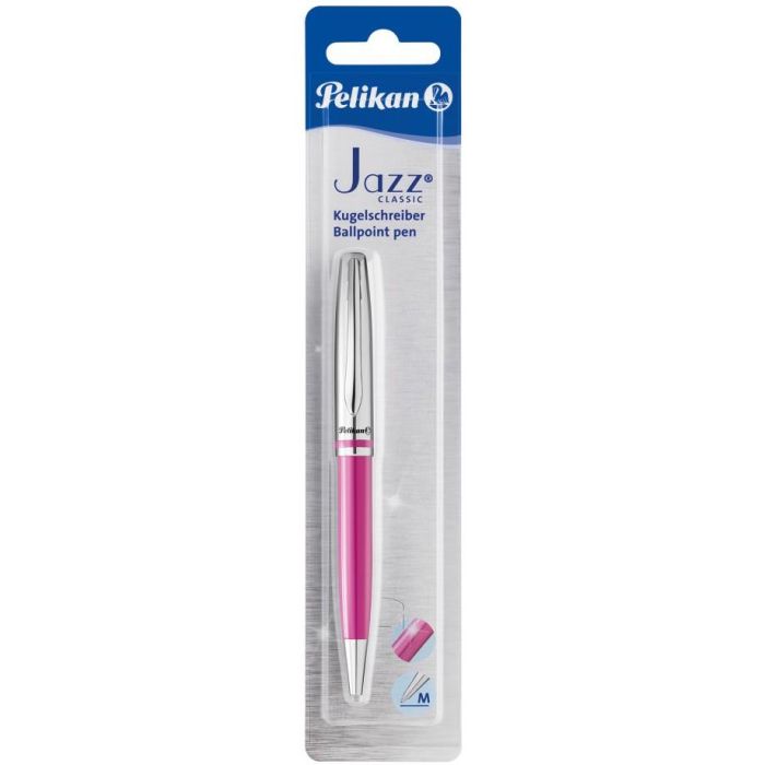 Pelikan Bolígrafo Giratorio Jazz Classic de Metal, Color Baya
