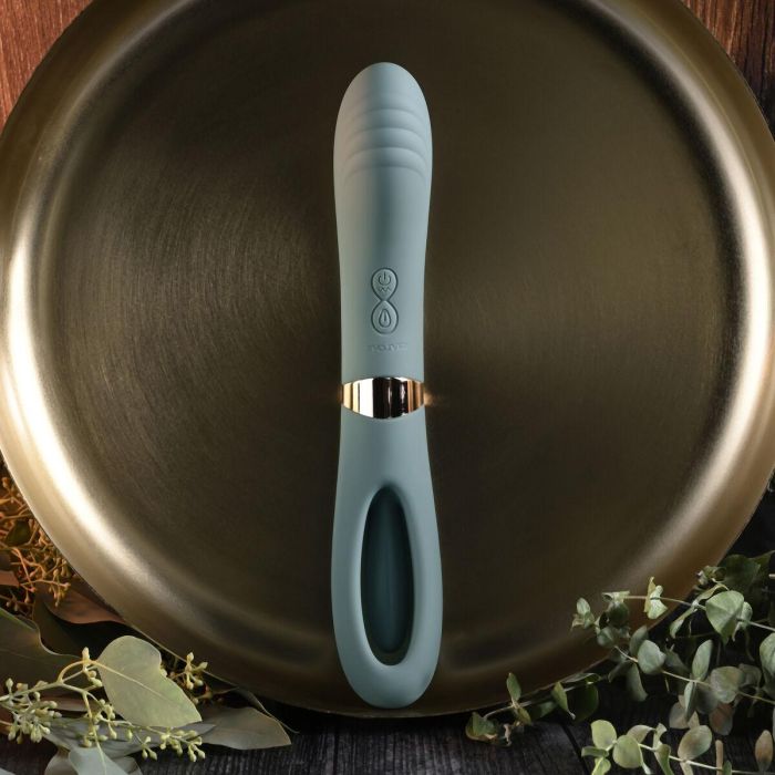 Vibrador Punto G Evolved Verde 12 Vibrador Punto G Evolved Verde 12