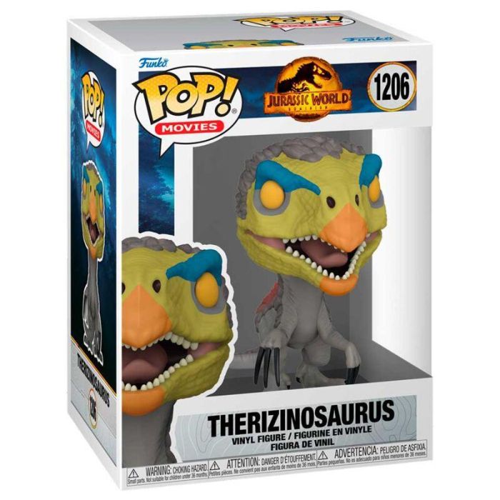 Funko Pop Jurassic Park Therizinosaurus - Vinilo 9 cm - Jurassic World 1 Funko Pop Jurassic Park Therizinosaurus - Vinilo 9 cm - Jurassic World 1
