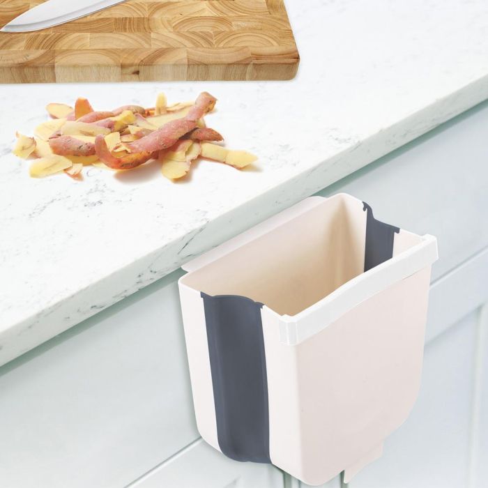 Je cherche une Idee Cubo Basura Colgar Plegable 4L Cocina Plástico Silicona 4 Je cherche une Idee Cubo Basura Colgar Plegable 4L Cocina Plástico Silicona 4