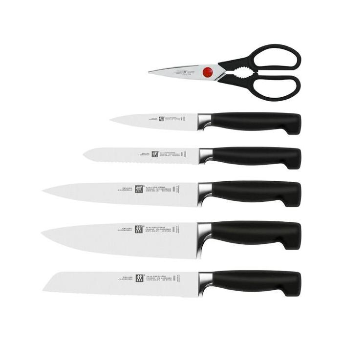 Zwilling Vier Sterne Messerblock 7-Teilig Weiß 1
