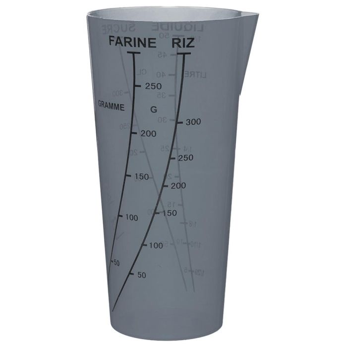 Lily Cook Vaso Medidor Translúcido con Pico Vertedor para Medir Ingredientes, Colores Surtidos, 8.5x8x16.2 cm 6