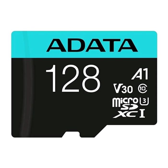 Adata Tarjeta Micro SDXC 128GB UHS-I U3 Clase 10 V10 AUSDX128GUI3V30SA2 Adata Tarjeta Micro SDXC 128GB UHS-I U3 Clase 10 V10 AUSDX128GUI3V30SA2