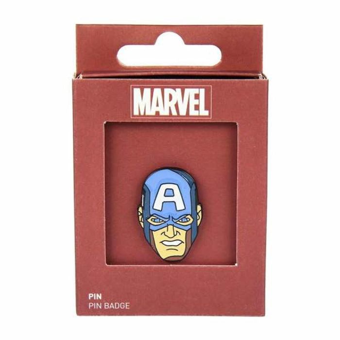 Pin metal avengers capitan america 6.5 x 10.2 x 1.8 cm Pin metal avengers capitan america 6.5 x 10.2 x 1.8 cm