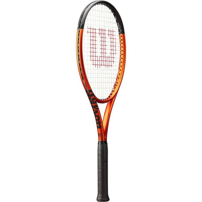 Raqueta de Tenis Wilson Burn 100 V5.0 Naranja Oscuro 4