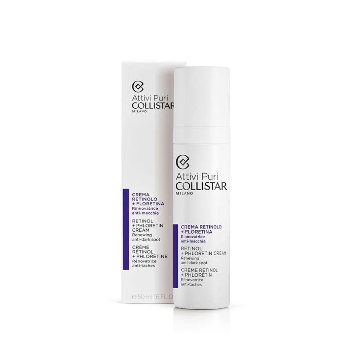 Collistar Attivi Puri Crema Retinol + Floretina 50 ml Tratamiento Facial Antiarrugas Antiedad Antimanchas 1