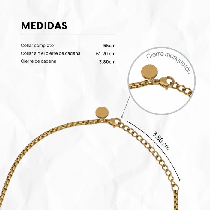 Colgante Hombre Radiant RH000273 Dorado 2