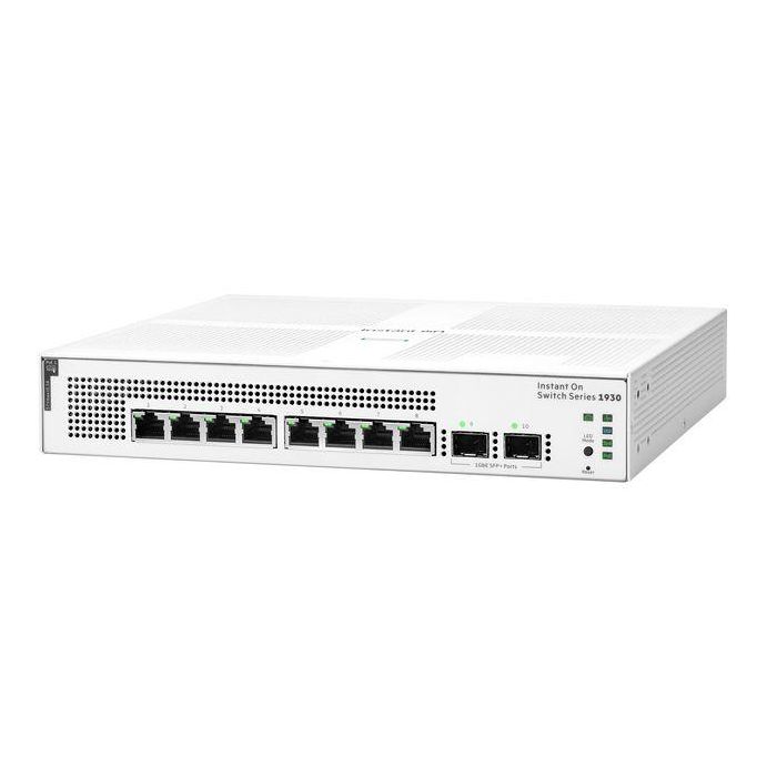 Aruba Instant On 1930 8 Puertos Gigabit PoE+ 2 SFP 124W Switch Ethernet Gestión en Nube para PYMES 1 Aruba Instant On 1930 8 Puertos Gigabit PoE+ 2 SFP 124W Switch Ethernet Gestión en Nube para PYMES 1