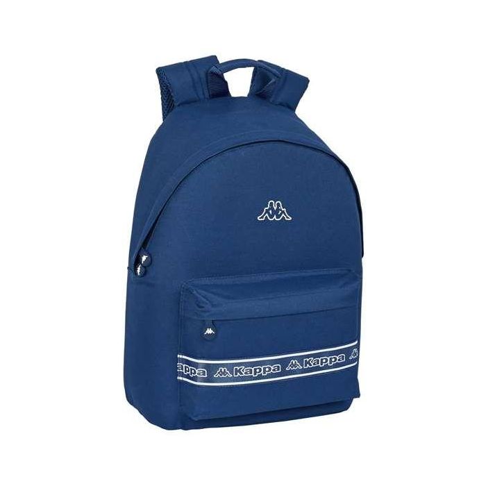 Mochila Escolar Kappa 31 x 41 x 16 cm Azul marino 2 Mochila Escolar Kappa 31 x 41 x 16 cm Azul marino 2